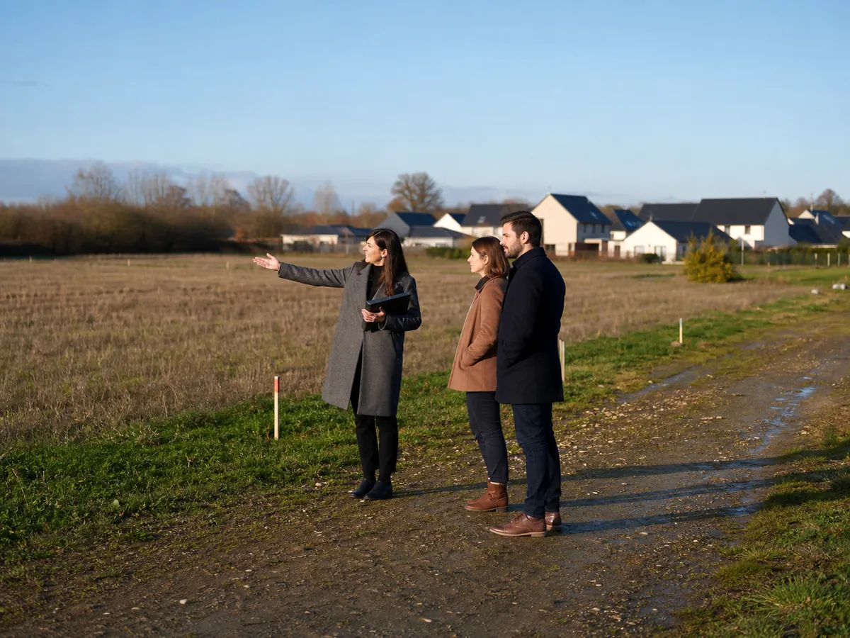 Terrain isolé ou lotissement — Achat d'un terrain : un terrain isolé est vendu hors d'une opération de lotissement organisée.