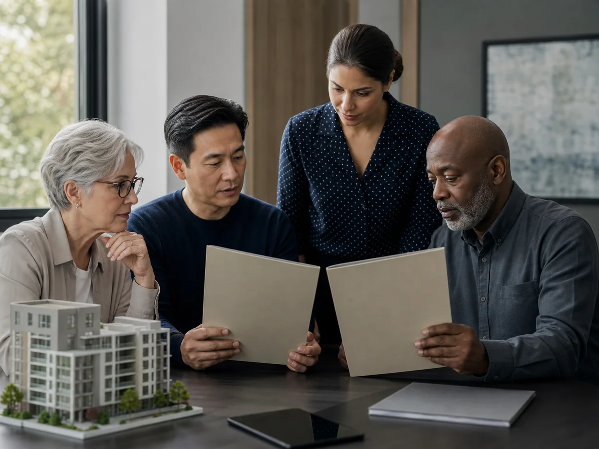 Acteurs de la copropriété (organisation juridique), à l’étape « Choisir un syndic et lire son contrat » : un syndic professionnel doit détenir une carte professionnelle, une garantie financière et une assurance de…