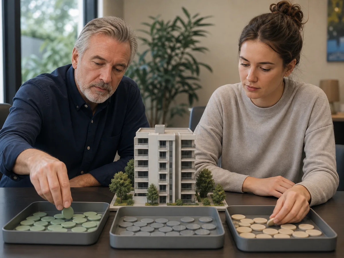 Acteurs de la copropriété (organisation juridique) — Financer la gestion sans confondre les appels : les honoraires du syndic professionnel font partie du budget prévisionnel annuel et sont répartis entre les…