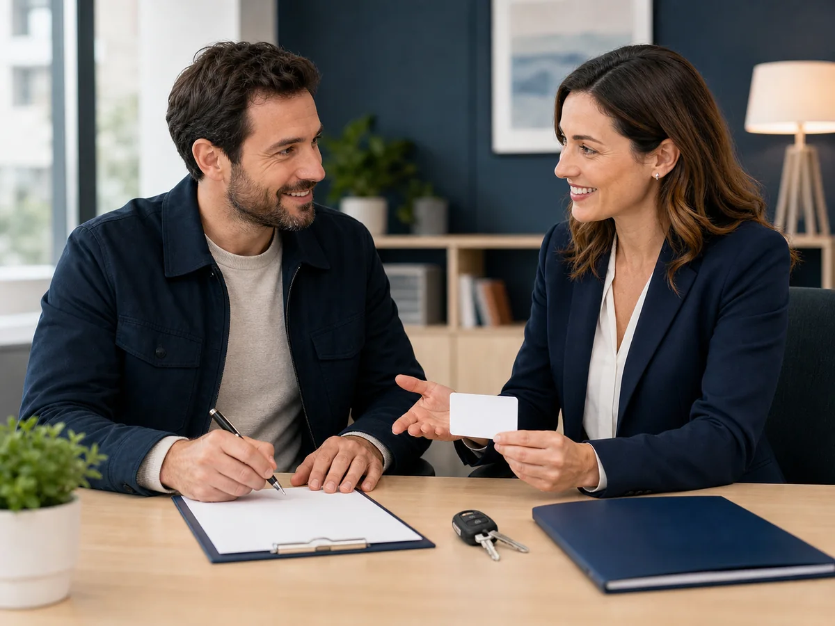 Assurance automobile (véhicule), à l’étape « Souscrire et prouver l'assurance » : vous pouvez solliciter une compagnie, une banque, un agent général ou un courtier et comparer plusieurs propositions.