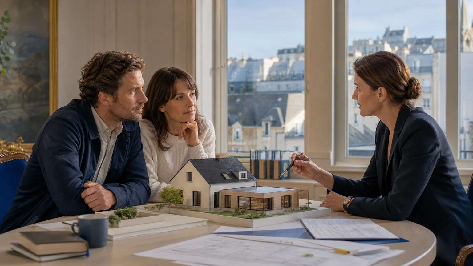 Autorisations d'urbanisme, en ouverture d’un dossier qui détaille partir du terrain et du projet, choisir la bonne autorisation et constituer puis déposer un dossier lisible.