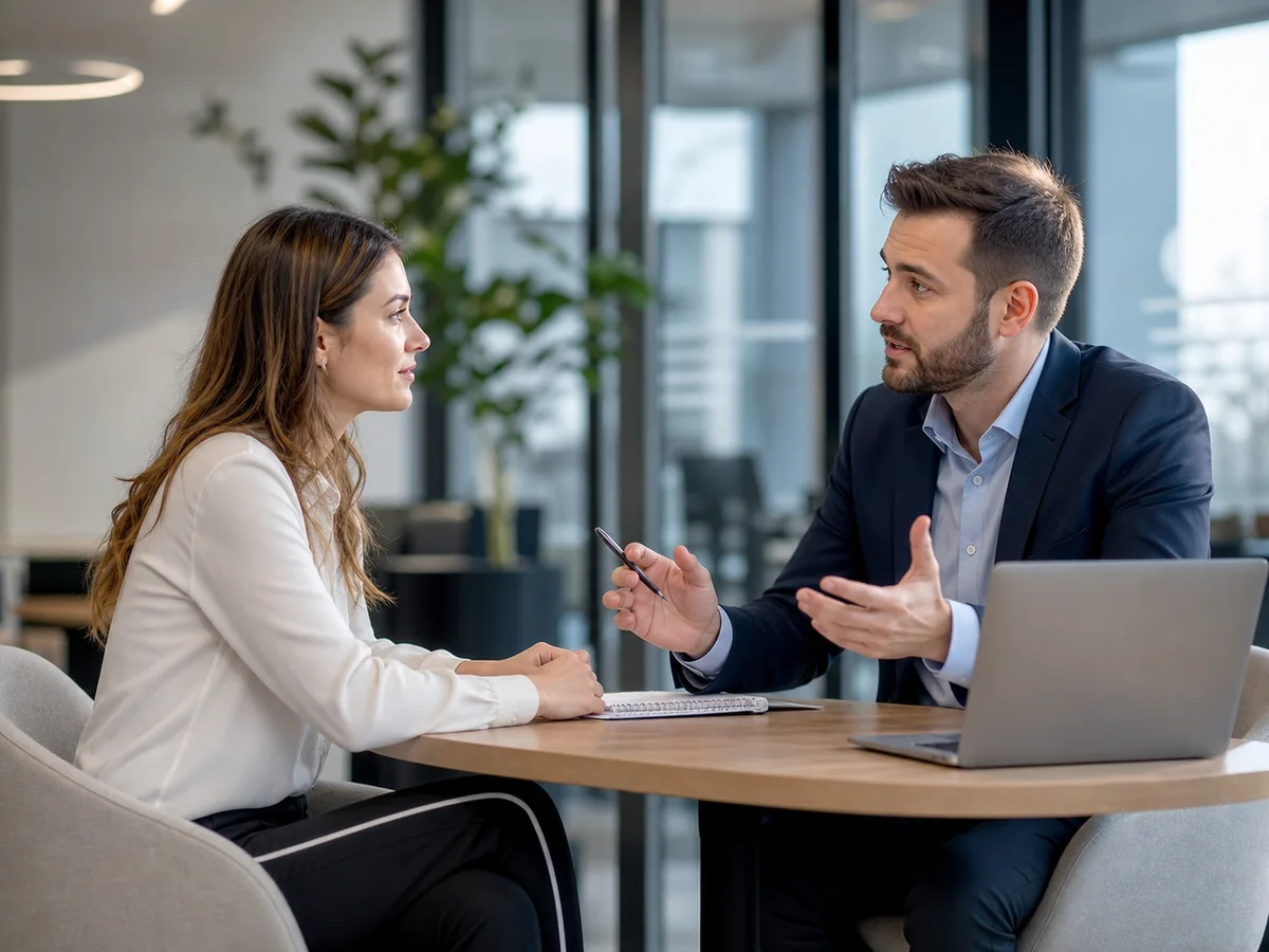 Chômage : démarches auprès de France Travail (anciennement Pôle emploi), à l’étape « Les trente premiers jours donnent le cadre » : dans les 30 jours au plus tard après l’inscription, vous avez un entretien avec votre conseiller.