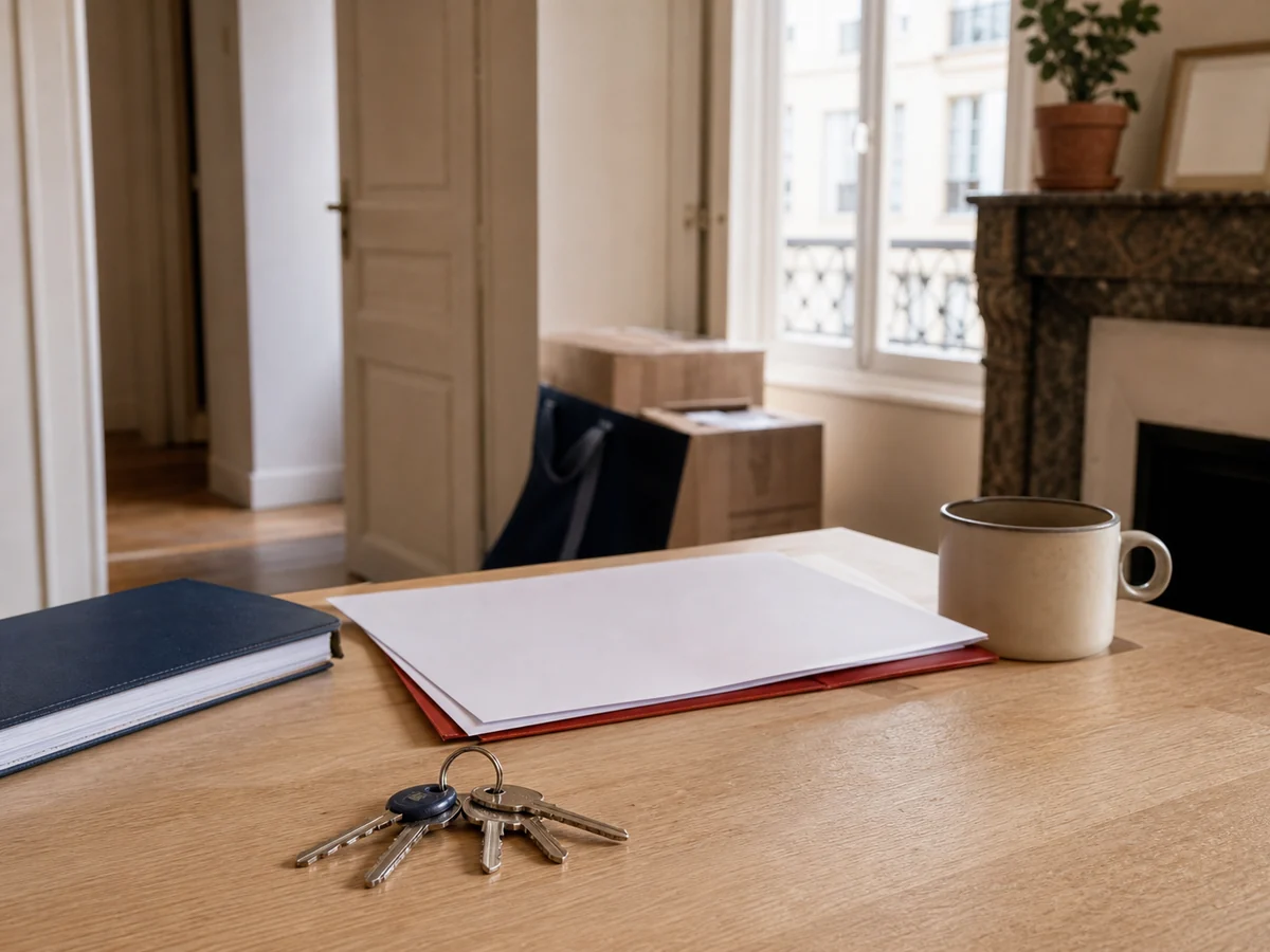 dépôt de garantie en location, à l’étape « Délais, clés et charges de copropriété » : le compteur démarre le jour où vous rendez les clés, et non le lendemain du déménagement ou la fin théorique du préavis.