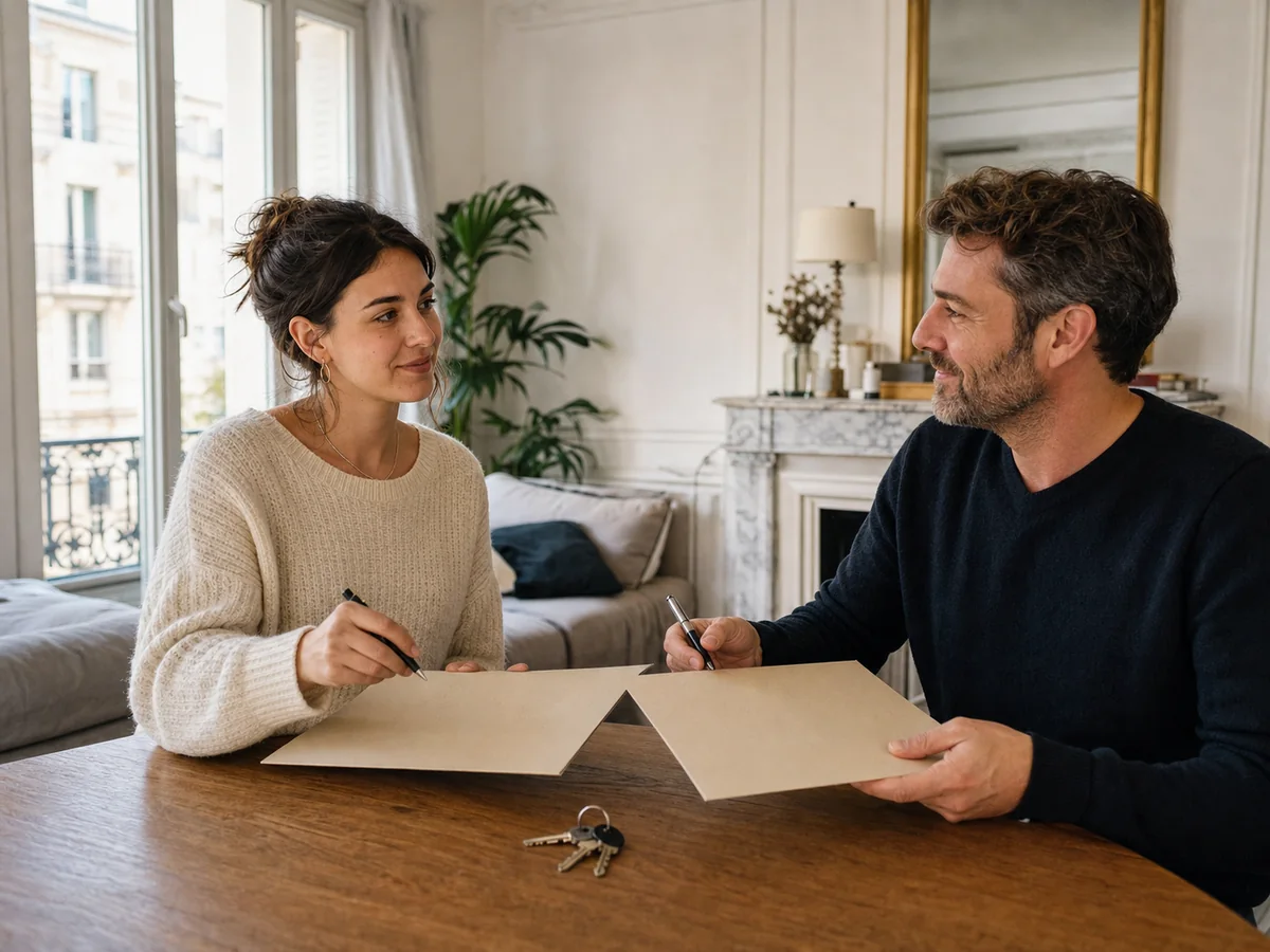Devenir locataire d'un logement privé — Signer avec une trace de chaque étape : la signature du bail transforme une candidature retenue en contrat.
