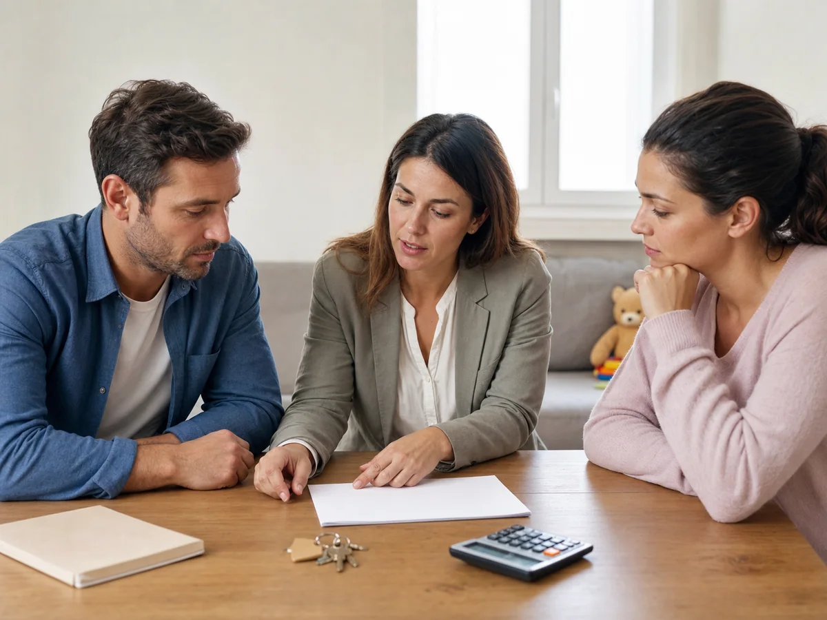 Divorce, séparation de corps — Enfants, logement et argent : distinguer les sujets : une convention ou une décision organise l'autorité parentale, la résidence des enfants et leur entretien.