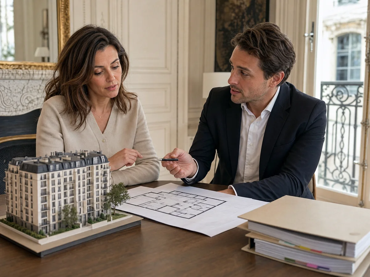 Documents de copropriété, à l’étape « Lire l'immeuble avant de décider » : le règlement de copropriété est la charte de l'immeuble.