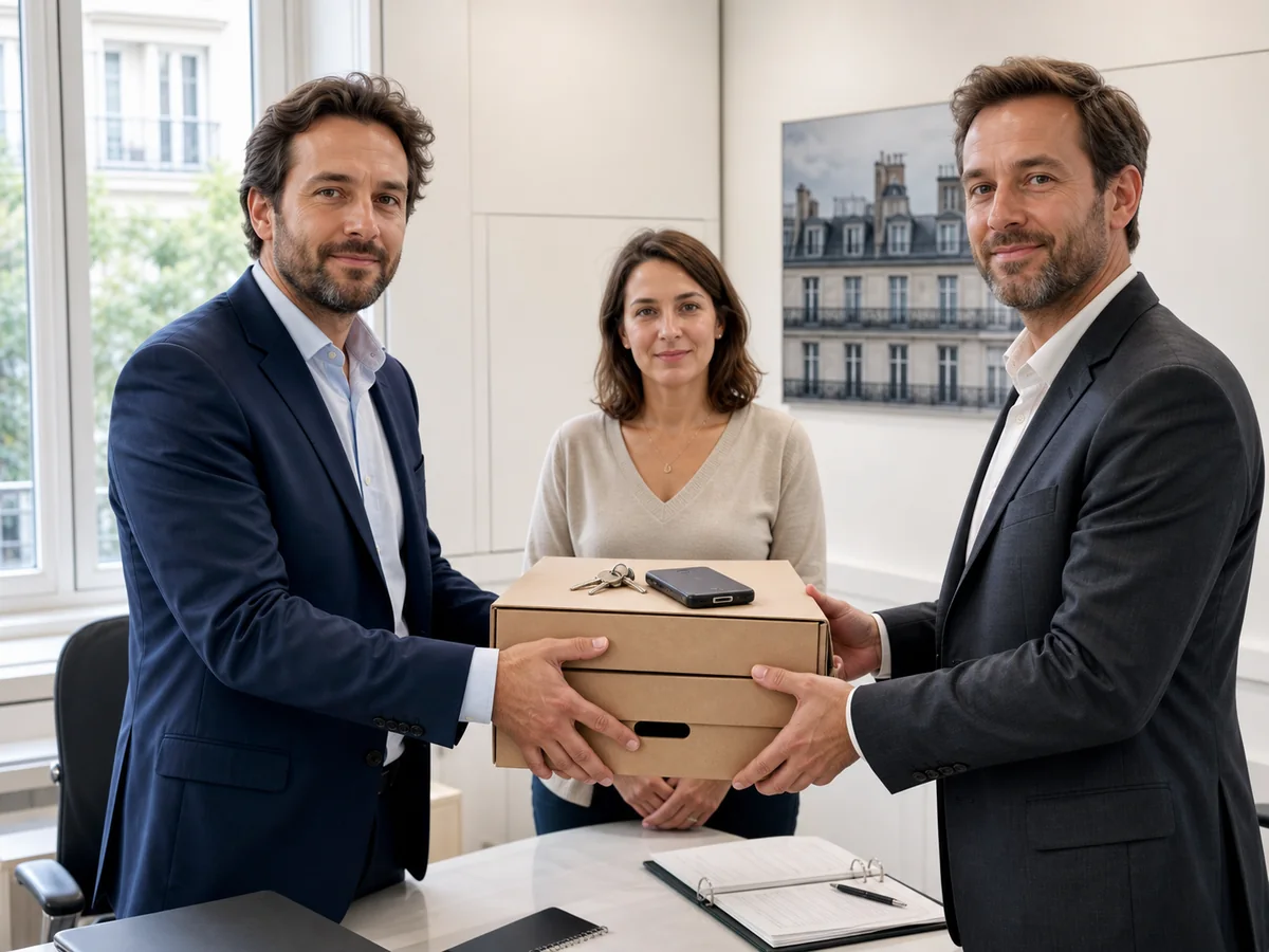 Documents de copropriété — Obtenir une copie et faire suivre les archives : un propriétaire reçoit le règlement en annexe de son acte d'achat.