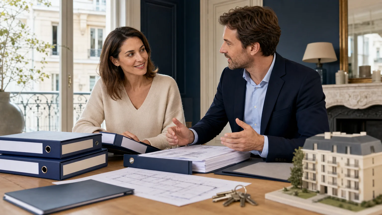 Documents de copropriété, en ouverture d’un dossier qui détaille lire l'immeuble avant de décider, les documents de gestion au quotidien et diagnostiquer, programmer, voter.