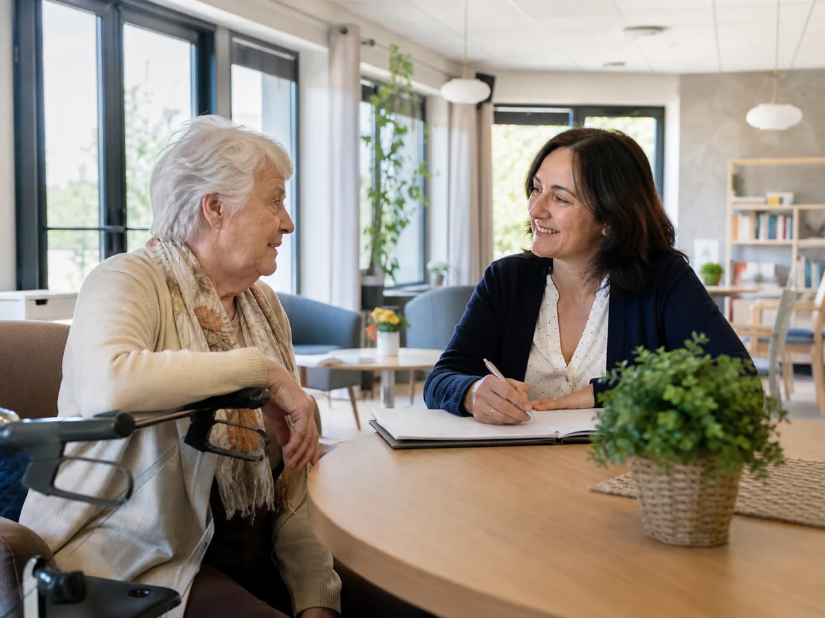 Hébergement d'une personne en situation de handicap, à l’étape « Partir des besoins de la personne » : le point de départ est concret : la personne vit-elle avec une autonomie suffisante pour ses gestes quotidiens.