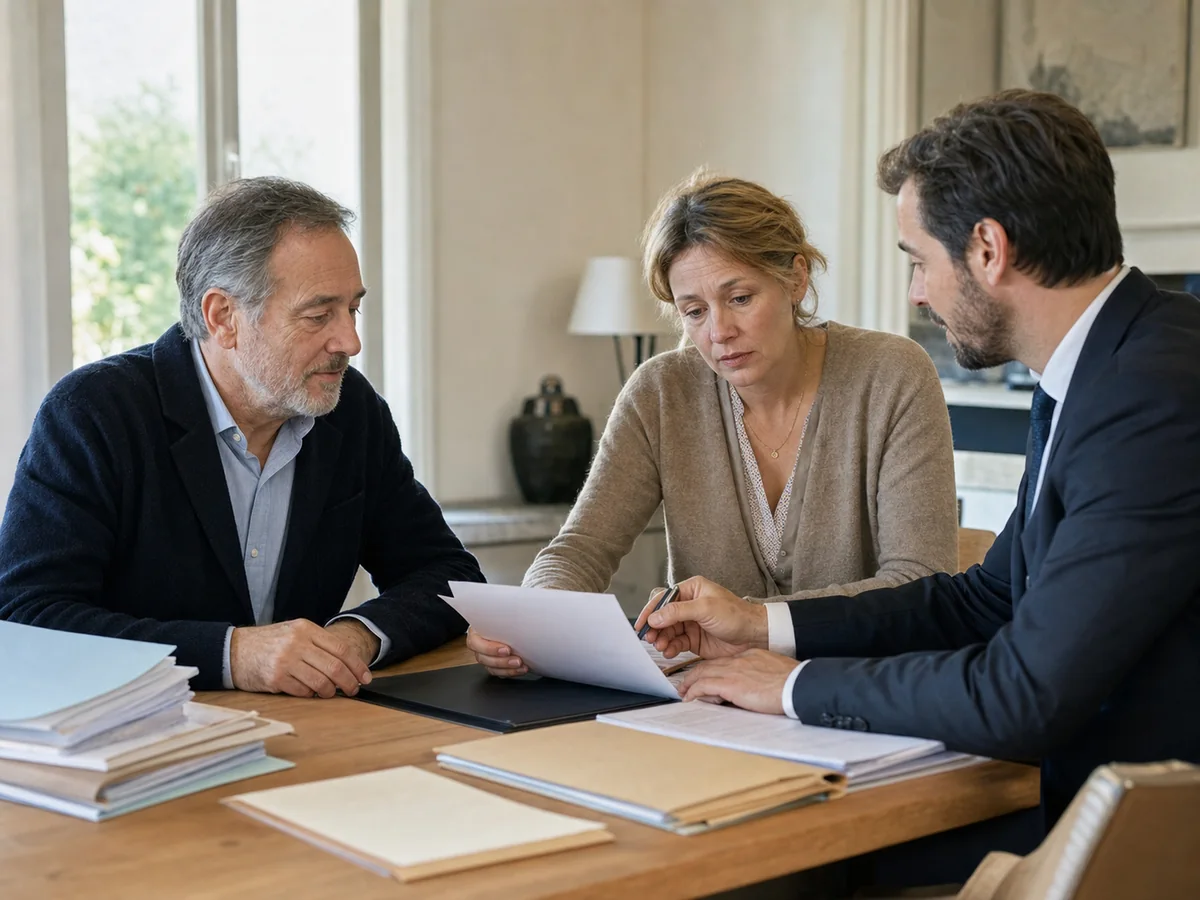 Héritage : ordre et droits des héritiers, à l’étape « Rassembler les actes avant de choisir » : le règlement d'une succession comporte l'option successorale, l'indivision et, le cas échéant, le partage.