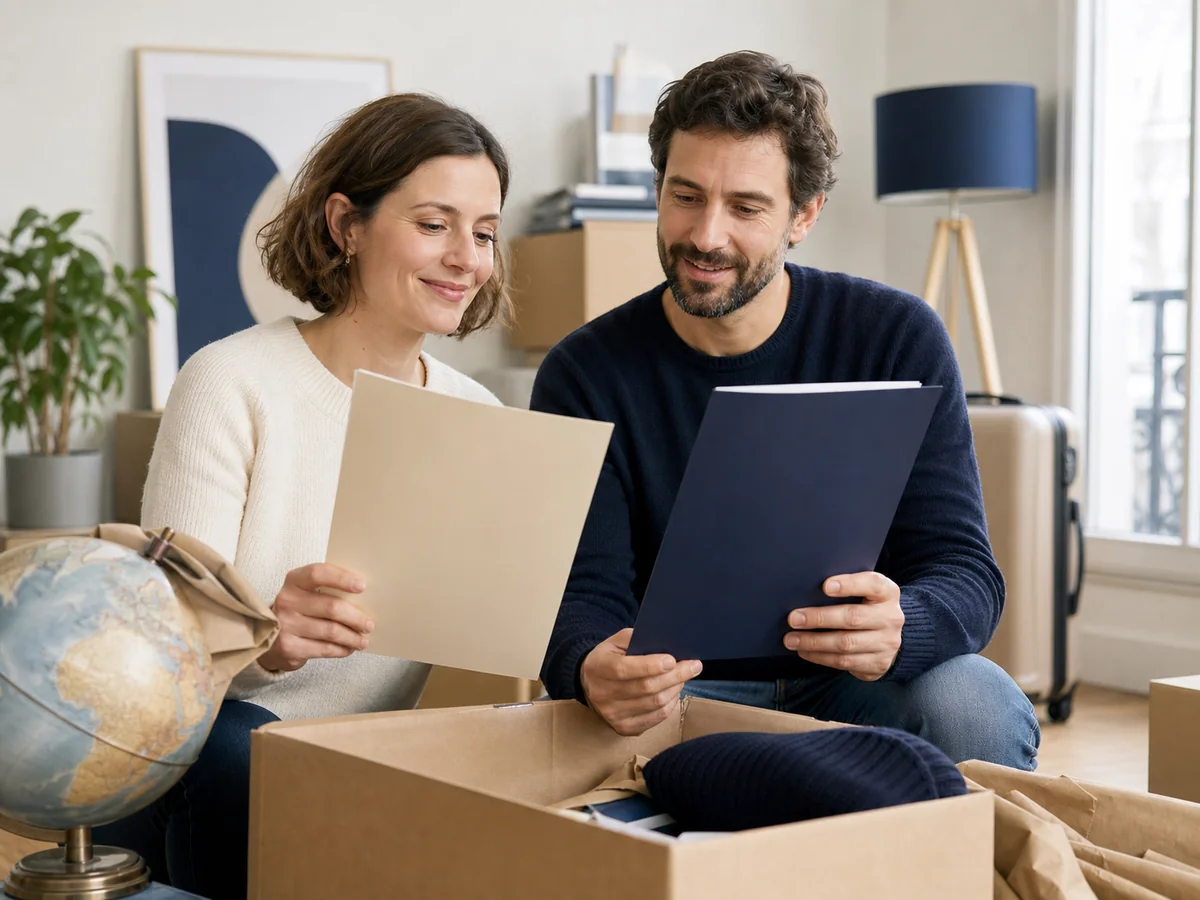 Impôt sur le revenu des Français à l'étranger, à l’étape « L’année du départ, une déclaration en deux temps » : L’année où vous partez vivre ou travailler à l’étranger, informez votre service des impôts de votre nouvelle adresse…