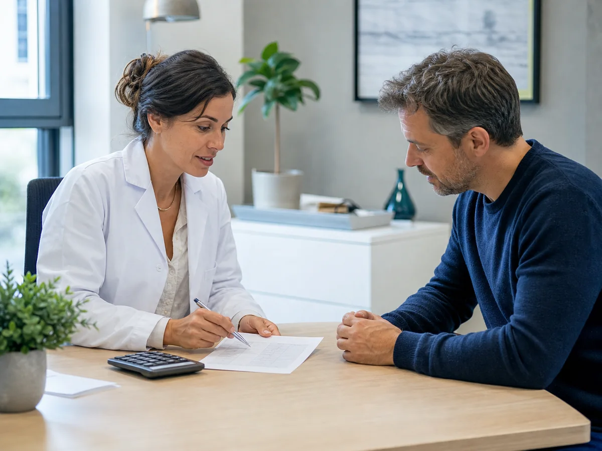 Information du patient : dossier médical et montant des prestations — Le prix des soins avant de vous engager : lors d'une consultation, le professionnel doit indiquer son tarif, les éventuels dépassements d'honoraires, le coût…