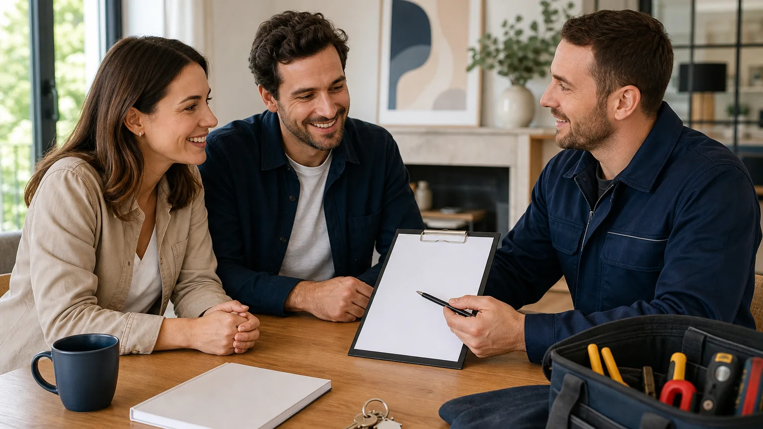 Prestations de service, dossier pratique sur choisir le bon professionnel avant l'urgence, prix, devis et engagement : ce que vous acceptez et les documents à garder du début à la fin.