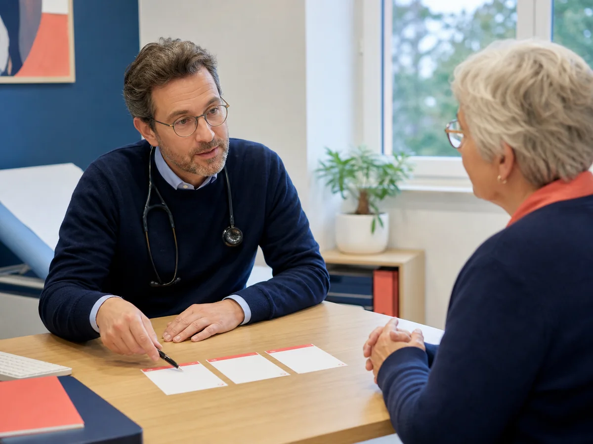 Remboursement des soins par la Sécurité sociale, à l’étape « Le parcours qui évite les mauvaises surprises » : votre médecin traitant coordonne le suivi et vous oriente si un spécialiste est nécessaire.