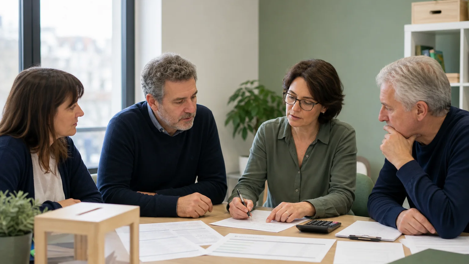 Une scène humaine illustre le dossier Ressources financières d'une association.