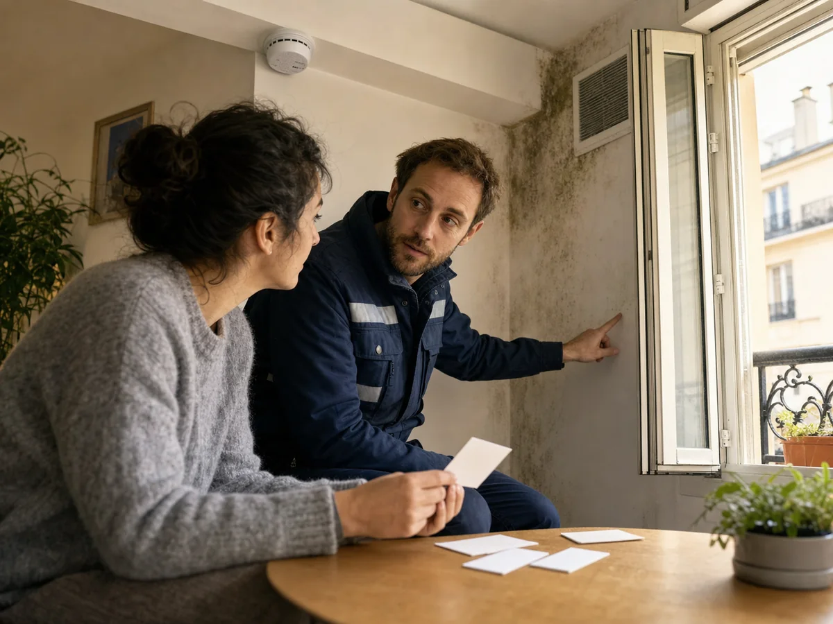 Risques sanitaires et sécurité du logement, à l’étape « Distinguer le danger et son interlocuteur » : L'insalubrité concerne un danger pour la santé ou la sécurité physique né de l'état du logement ou de ses conditions…