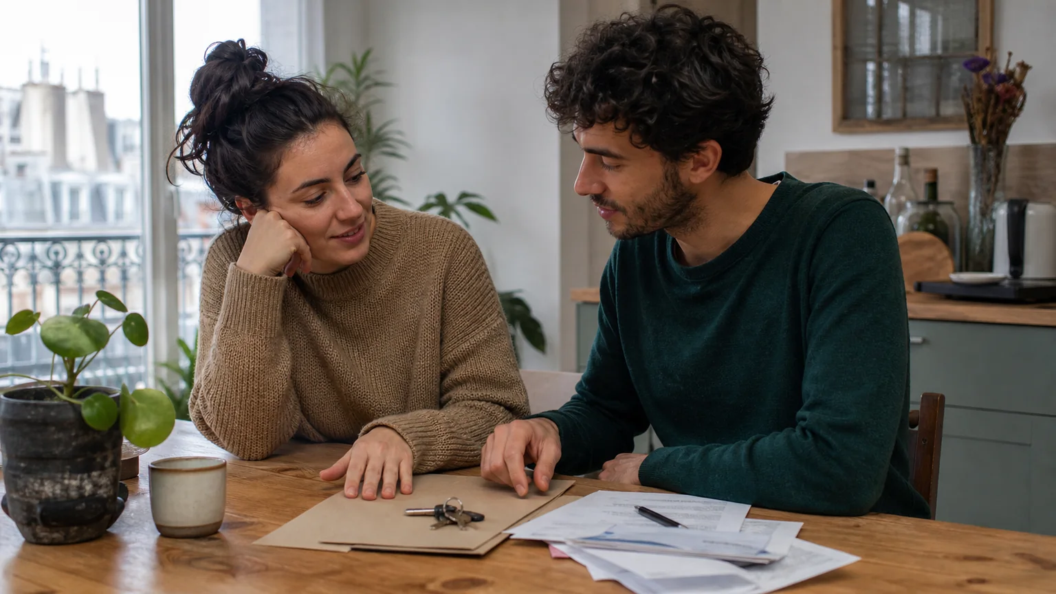 Une scène humaine illustre le dossier Union libre.