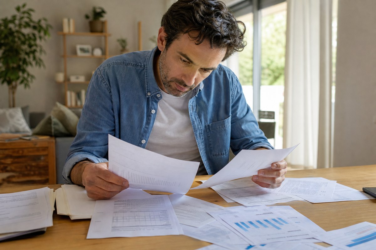 Salarié consultant des documents d’épargne salariale et de PEE à domicile